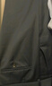 威可多（VICUTU）男士单西裤纯羊毛商务休闲直筒长裤藏蓝色180/90B-2尺7 实拍图