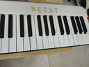 贝琪（Betsy）B190磁吸钢琴88键成人便携式电钢琴学生幼师专业折叠手卷电子钢琴 熊猫白+果冻琴包 实拍图