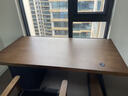 奥斯彩登（OSTRADAN）实木老板桌经理桌 现代原木轻奢大气班桌带柜子 办公桌台式电脑桌 160*80*75*4.5cm（包送装） 实拍图