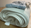 素时代新疆棉花宿舍床垫 A类加厚床褥垫被寝室床褥子 90x200cm蓝小格 实拍图