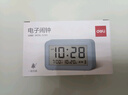 得力（deli）儿童节礼物多功能电子闹钟儿童卧室智能床头钟开学学生专用起床神器白LE102开学必备礼物 实拍图
