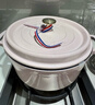 珐宝（staub）法国进口珐琅铸铁锅煲汤锅炖锅煎炒锅夜樱粉24cm 1021923 实拍图