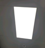 欧普（OPPLE）led厨房灯 24W集成吊顶灯铝扣板灯led吸顶卫生间平板灯【300×300白光5700k】 实拍图