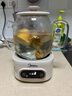 美的（Midea）花漾0胶水全玻璃全自动养生壶 办公室多功能煮茶壶 烧水壶恒温电热水壶煮茶器花茶壶1L YS10B101 实拍图