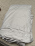 太湖雪 100%桑蚕丝被 夏被 空调被 全棉面料双人被重约2.6斤1.5*2.15m白 实拍图
