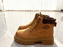 Dickies女士马丁靴高帮时尚情侣靴百搭工装靴女 土黄 男女款-38  实拍图
