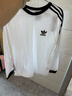 阿迪达斯 （adidas）三叶草系列 男 3-STRIPES LS T 长袖 IA4879 白色  L  实拍图