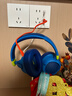 JBL JR460NC 【双11】头戴式降噪蓝牙耳机 益智沉浸式无线大耳包玩具英语网课背书儿童耳机 湖水蓝 实拍图