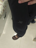 特步运动裤秋冬新款健身跑步裤透气卫裤针织束脚男裤子保暖通勤休闲裤 0121直筒-秋款-正黑色 2XL 实拍图