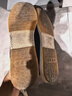 布舍元男传统手工千层底休闲中老年老北京布鞋YW8103 加半贴黑色 40 实拍图