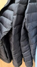 京东京造【air+零压羽绒】轻薄羽绒服男外套冬立领白鸭绒 曜石黑L 实拍图
