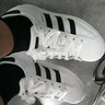 阿迪达斯adidas三叶草贝壳头SUPERSTAR男女休闲鞋EG4958 36.5码 实拍图