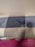夏季法兰绒毯子夏天盖毯午睡毛巾小被子垫床单人薄款空调珊瑚毛毯 方格-牛奶绒 200x230cm 【双人毯】 实拍图