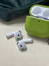 100W+热销】苹果无线蓝牙耳机AirPro4无线耳麦顶配主动降噪高音质超长续航半入耳式苹果华为安卓 【主动降噪版全功能pods4】送绿色皮质高端保护套 灵动岛弹窗+空间音頻+三真电量 实拍图