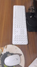 雷柏（Rapoo） X260S 键鼠套装 无线键鼠套装 办公键盘鼠标套装 电脑键盘 笔记本键盘 白色 实拍图