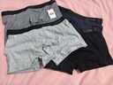 南极人男士内裤男式纯棉平角裤头抗菌防螨透气四角男生短裤衩4条XL 实拍图