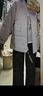 森马（Semir）羽绒服女中长款大毛领连帽显瘦2024冬新款工装风防风保暖外套 粉紫（白鸭绒）70028 S 实拍图