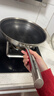 康巴赫炒锅不粘锅316L不锈钢炒菜锅32cm蜂窝平底煎炒锅电磁炉燃气灶通用 实拍图