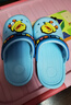 B.Duck小黄鸭童鞋儿童花园鞋男童宝宝洞洞鞋女童舒适软底拖鞋5966蓝色24 实拍图