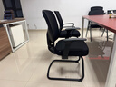 得力（deli）4900M 商务办公电脑椅 企业采购弓形椅人体工学椅政企椅子 黑 实拍图