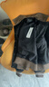 太平鸟男装夹克宽松休闲外套质感翻领撞色拼接 黑色1（阔型） L 实拍图