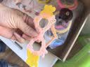得力（deli）美乐乐玩具3d打印笔礼盒套装立体3D无线低温绘画笔手工DIY智能启蒙玩具涂鸦笔女孩六一儿童节礼物 三档低温数显 18卷耗材+62礼包 实拍图