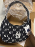 美职棒（MLB）官方 虞书欣同款包包男女腋下包女款手提包单肩包生日礼物 纽约洋基/黑色（新款） F 实拍图
