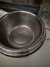 国风食品级316不锈钢盆洗菜盆淘米盆沥水篮漏盆网筛家用淘米神器 【医疗级316钢】22实盆+22漏盆 实拍图
