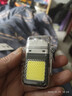 【手电打火机】防水便携超长续航点烟器侧灯手电筒户外type-c充电 普通款-电热丝 实拍图