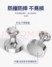 AUCS白板强力磁铁强磁磁钉磁扣磁吸固定器吸铁石圆形磁力钉小磁铁办公文具 钕铁硼不锈钢 16*20mm/6个 实拍图