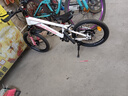 凤凰山地自行车男女变速山地车碟刹青少年儿童自行车学生单车 星际 粉白【变速+辐条轮】 18寸【适合120-155cm】 实拍图