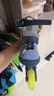 迪卡侬（DECATHLON）儿童轮滑鞋初学者轮滑鞋套装可调节舒适透气溜冰鞋体育课必备 太空旅行款 29/32（脚长18.5-20.0cm） 实拍图