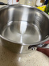 特福（Tefal）加厚316L不锈钢奶锅宝宝婴儿辅食锅 带蒸笼小汤锅煮面热奶锅煮奶 18cm 实拍图