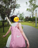 耐克（NIKE）男女单肩包 运动托特包拎包手提包休闲包DR7217-699 元素粉 实拍图