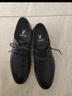 意尔康男鞋圆头商务正装鞋春秋单鞋系带皮鞋德比婚鞋 53449W 黑色 39 实拍图