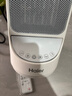 海尔（Haier）取暖器家用暖风机电热台式桌面电暖器省电小型烤火炉浴室婴儿热风机办公室暖脚神器卧室电暖风速热 【无光轻音+恒温省电】定时遥控款HNS1507 实拍图