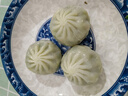 头厨素包韭菜鸡蛋840g共24只水晶薄皮 减脂优选包子 早餐半成品速食 实拍图