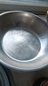 【不锈钢】和面盆厨房烘焙家用火锅盆洗菜打蛋汤锅盆醒面盆料理盆 34cm【热卖款】不锈钢和面盆 实拍图