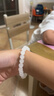 【晶莹圆润】仿玉手链女款时尚简约学生小众设计感手串送闺蜜 仿玉手链【8mm】一条 实拍图