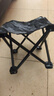爆品椅子板凳小椅子户外钓椅马扎钓鱼便捷多功能超轻四角凳子马扎 户外小马扎-黑色款 实拍图