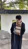CACUSS【100%绵羊毛】围巾男士秋冬季加厚保暖围脖高级感生日礼物送男生 实拍图