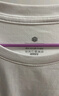 京东京造长袖t恤男5A抑菌新疆棉圆领衣服男装打底衫 白色 L 实拍图