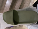 京东京造【糖果拖】拖鞋男士防滑轻便情侣防臭浴室拖凉拖鞋墨绿44-45 实拍图