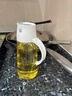 双枪油壶玻璃油罐酱油瓶调味壶油瓶防漏不挂油白色650ml  实拍图