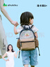SHUKIKU儿童书包幼儿园背包防丢失轻便防泼水出游双肩包浅卡其 S+码 实拍图