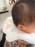 妈妈果（org.mama）婴儿一次性口水巾防水围嘴宝宝口水兜吃饭围兜新生儿防吐奶围脖 【新款加柔】360围嘴40片 实拍图