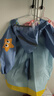 牧萌儿童雨衣男女童幼儿园小童宝宝全身防水男孩雨披 太空宇航员 S 实拍图