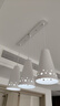雷士（NVC）LED餐吊灯餐厅吧台灯具现代简约 白色餐吊 NDBD03A/2-005 实拍图