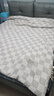 无印良品A类针织提花10%大豆纤维被子 秋冬被芯6斤 200x230cm 实拍图