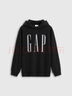 GAP男女装春款logo印花抓绒宽松套头连帽衫卫衣786923 黑色 2XL (185/104A) 亚洲尺码 实拍图